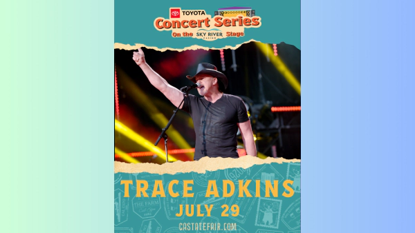 Enter For A Chance To Win Tickets To See Trace Adkins On July 29th At The CA State Fair!