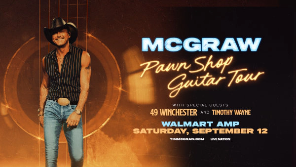 Win Tickets to Tim McGraw at the Walmart AMP!