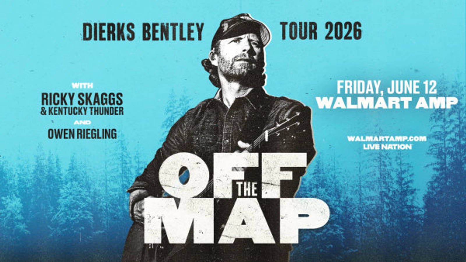 Win Tickets to Dierks Bentley at Walmart Amp!