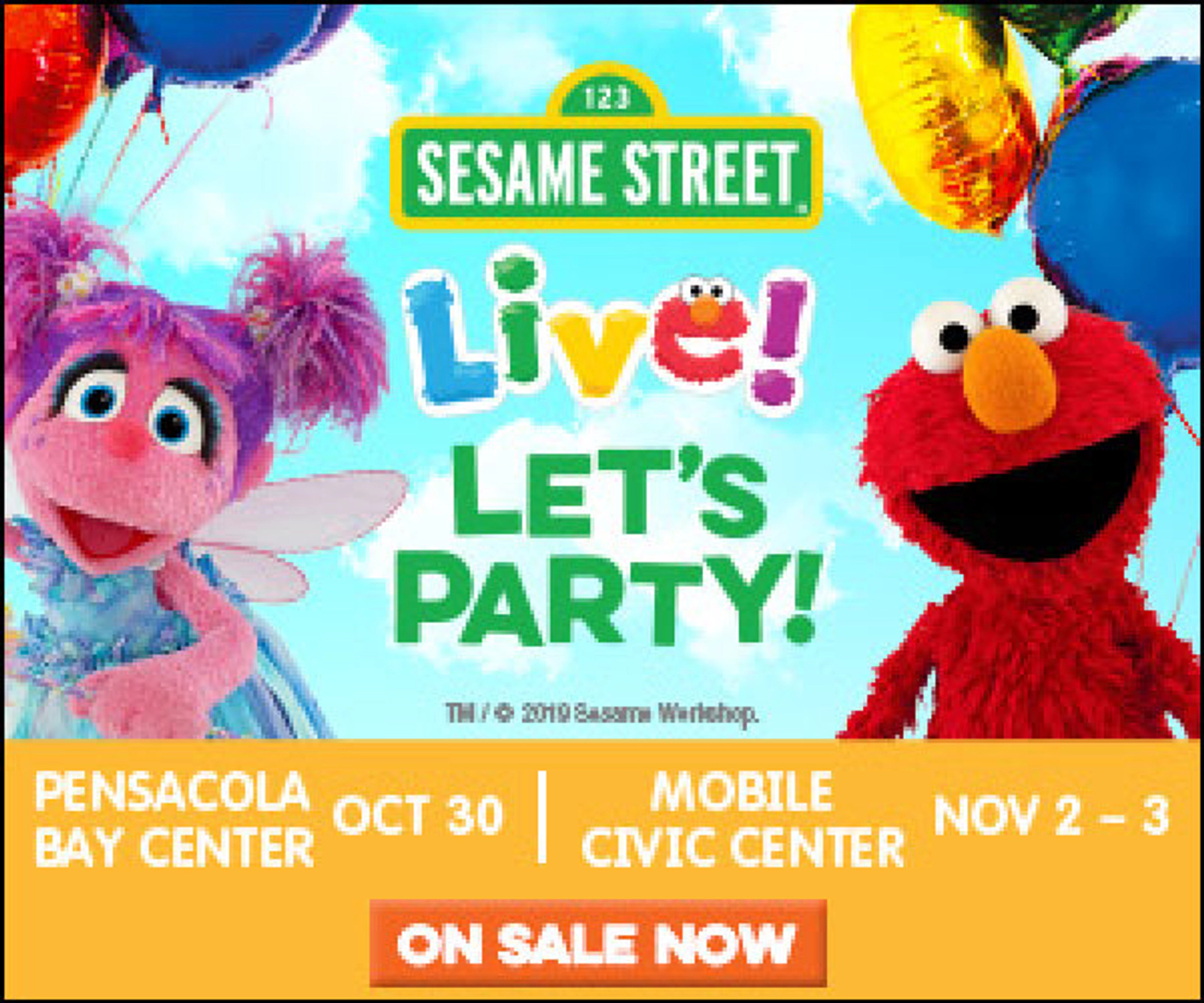 Win tickets to see Sesame Street Live! - Thumbnail Image