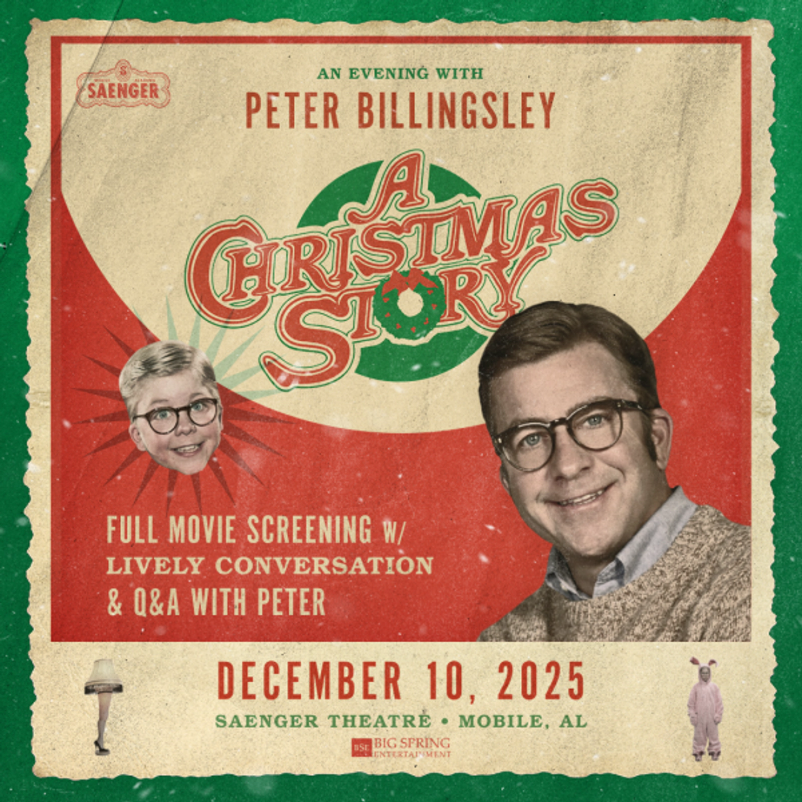 Win Tickets To See Peter Billingsley And A Christmas Story At The Mobile Saenger