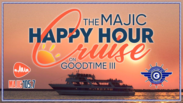 Win your way onto The MAJIC Happy Hour Cruise on Goodtime III