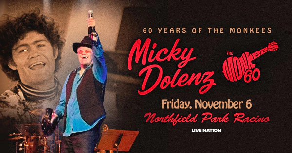Win tickets to see Micky Dolenz at Northfield Park Racino