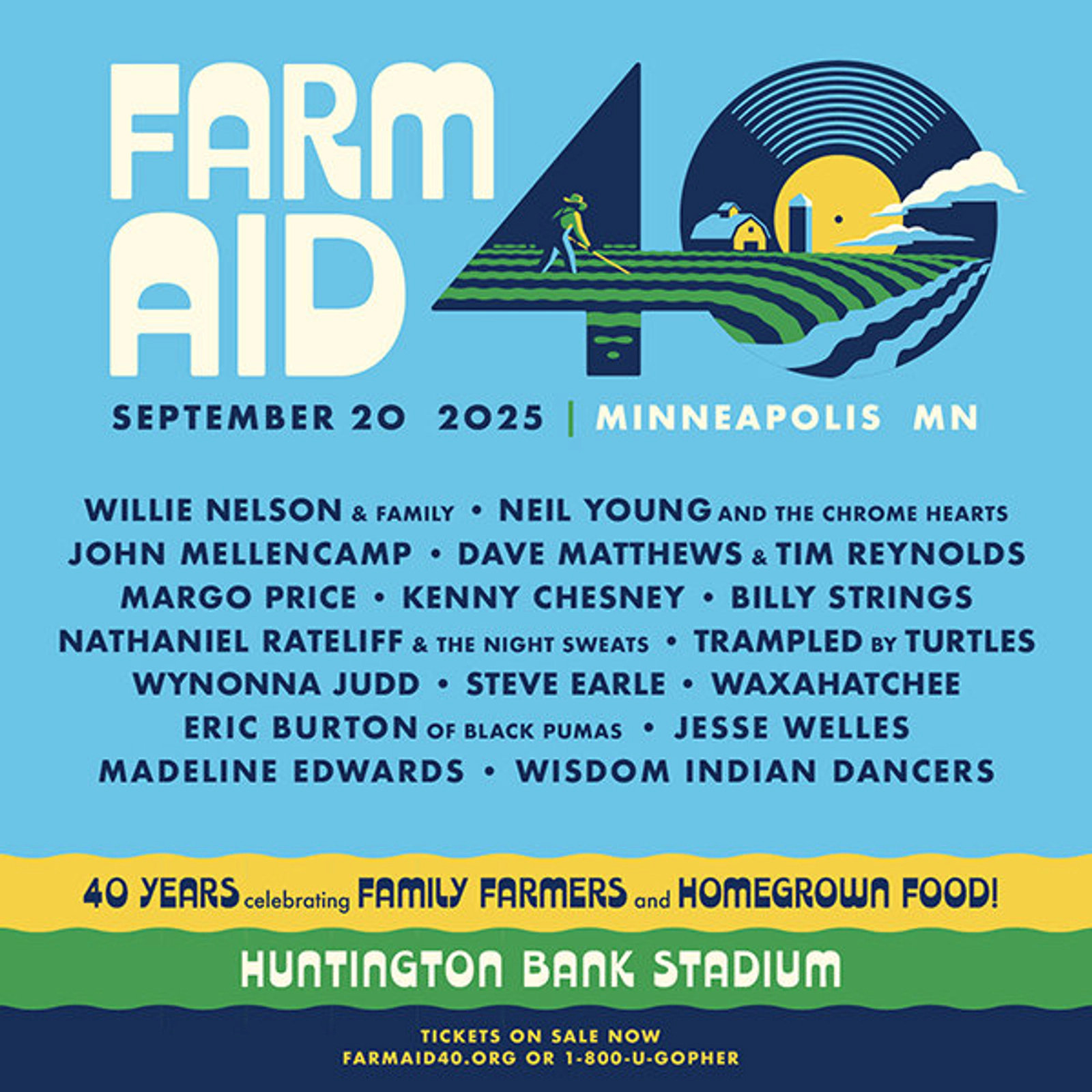 Win Tickets To Farm Aid 40