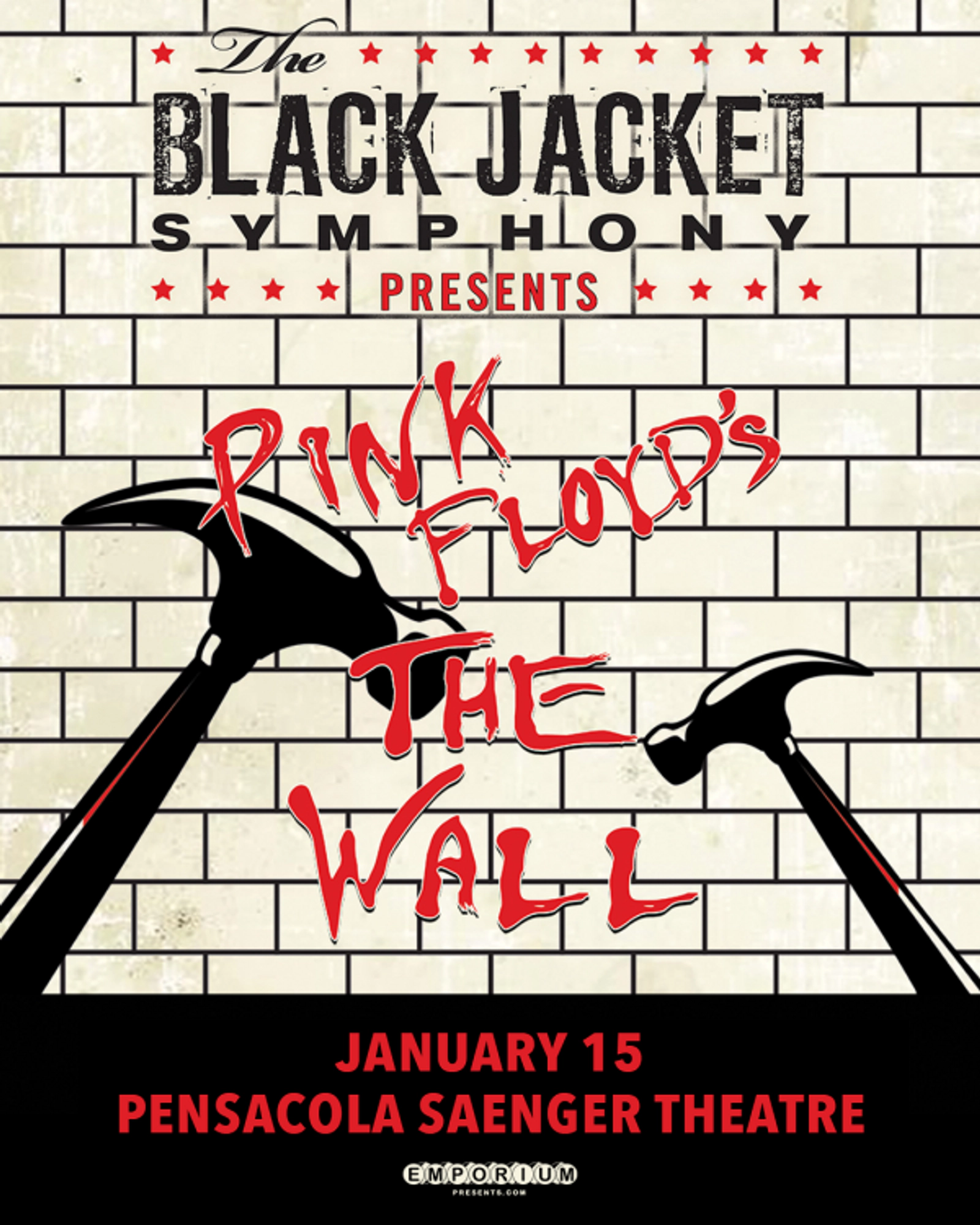 Win tickets to see Black Jacket Perform “The Wall” in Pensacola
