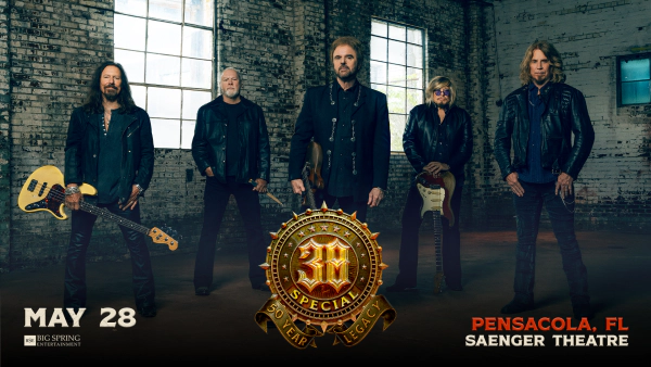 WIN TICKETs TO SEE 38 SPECIAL AT THE PENSACOLA SAENGER THEATRE