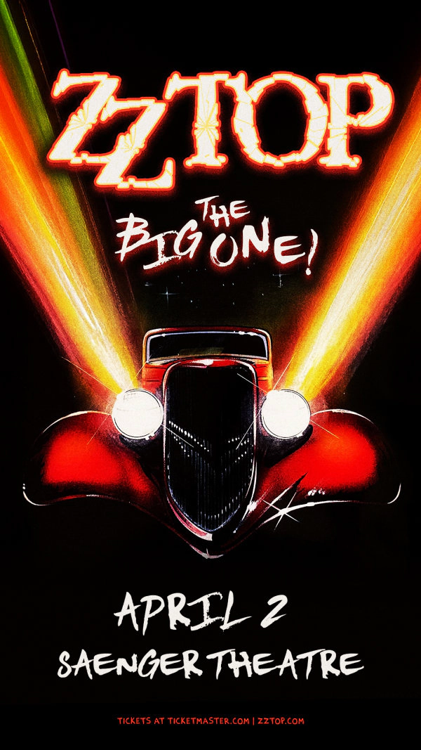 Win Tickets to see ZZ Top at the Pensacola Saenger Theatre