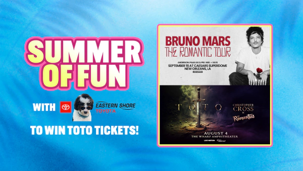Summer of Fun with Eastern Shore Toyota to win Toto Tickets