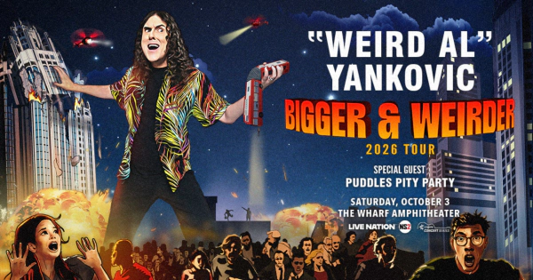 Win Tickets to See Weird Al Yankovic at The Wharf!