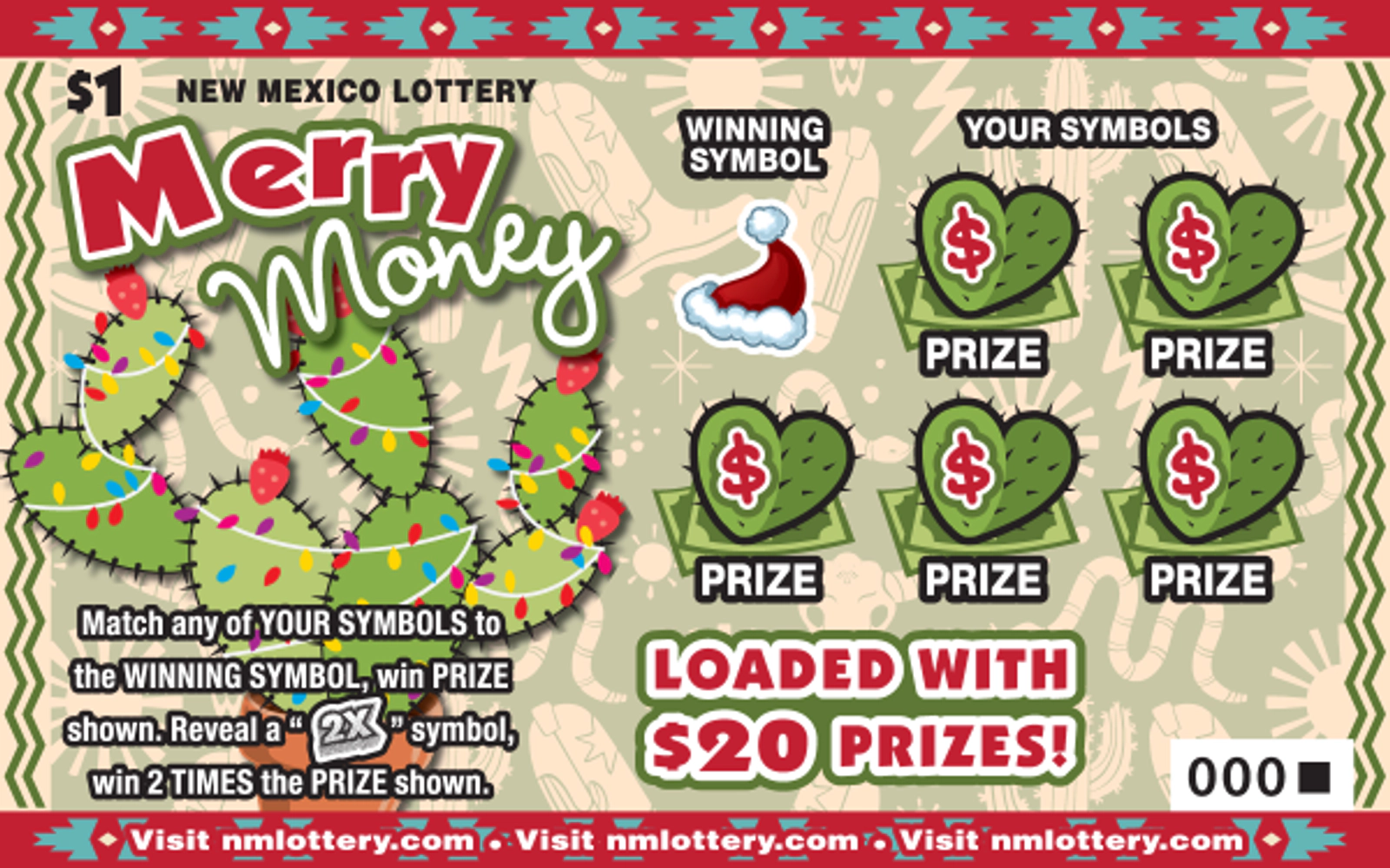 Listen to Win New Mexico Lottery Holiday Scratchers!