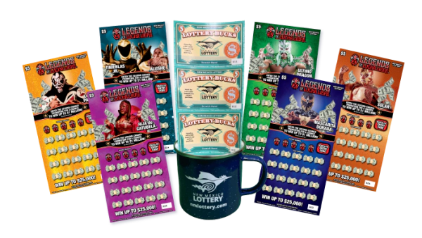 Win New Mexico Lottery Legends of Luche Libre Scratchers and a NM Lottery Mug!