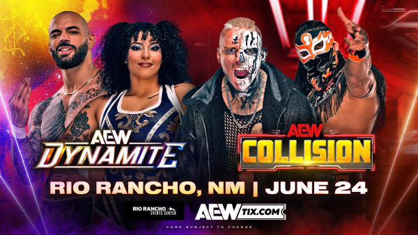 Win tickets to AEW Dynamite & Collision at Rio Rancho Events Center!