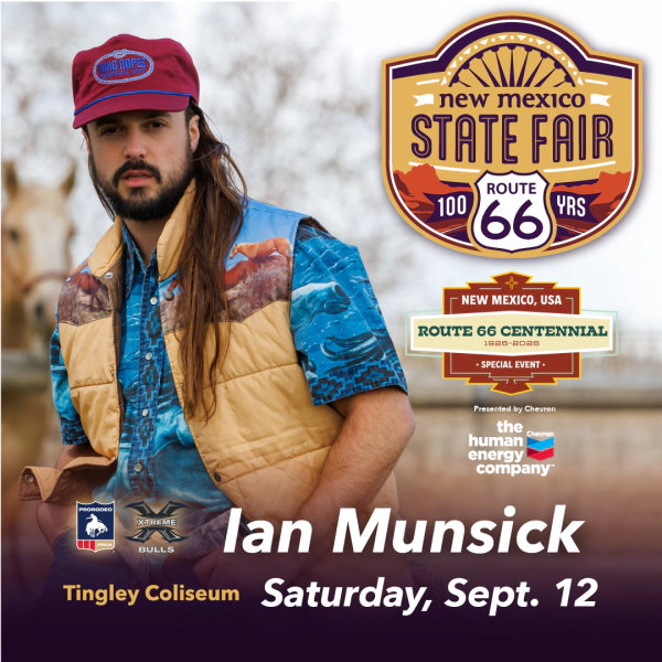 Win tickets to see Ian Munsick at the NM State Fair!
