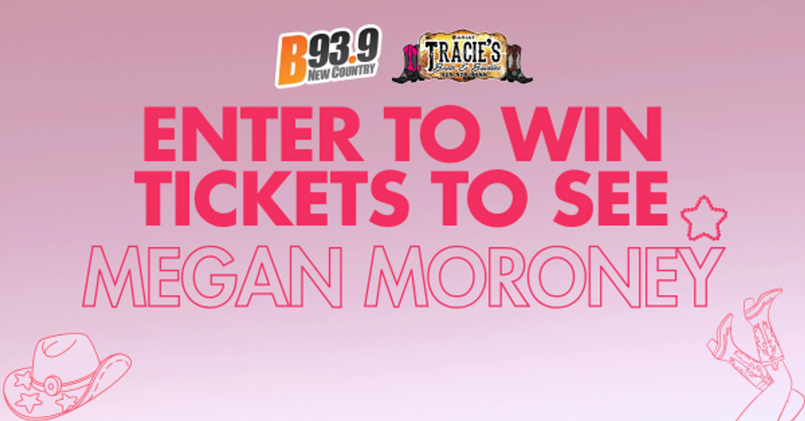 Enter to Win Megan Moroney Tickets 2026!