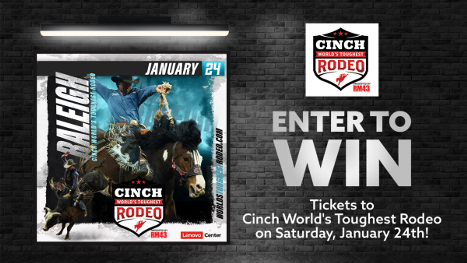 Win Tickets to Cinch World's Toughest Rodeo