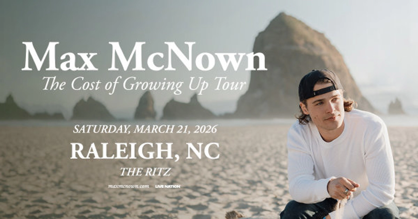 Win Max McNown Tickets 2026!