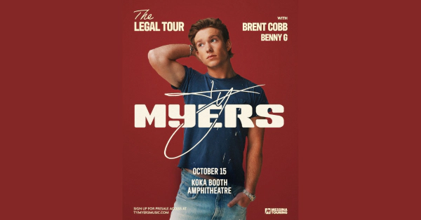 Win Ty Myers Tickets 2026!