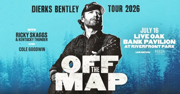 Win Dierks Bentley Off the Map Tour Tickets 2026!