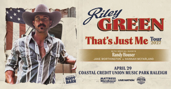 Win Riley Green Tickets 2027!