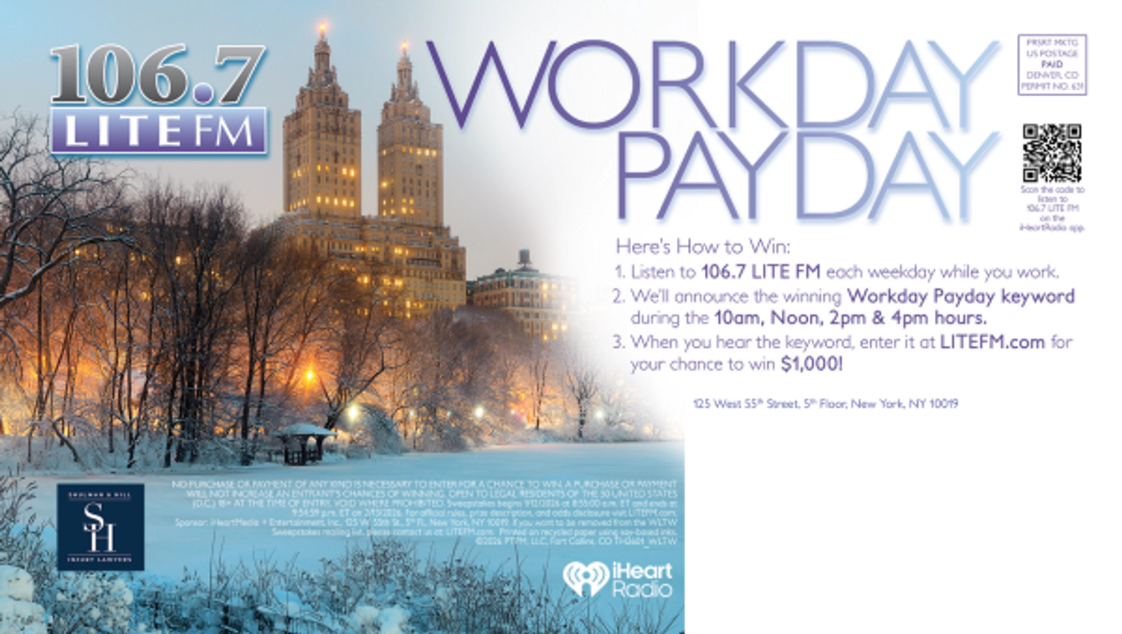 Win $1,000 With The Workday Payday!