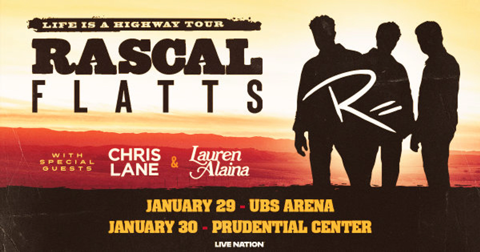 Win Tickets To See Rascal Flatts!