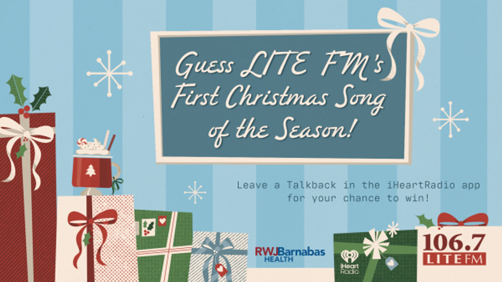 Guess The First Christmas Song We Play This Year And Get A Chance To Win Tickets To iHeartRadio Jingle Ball!