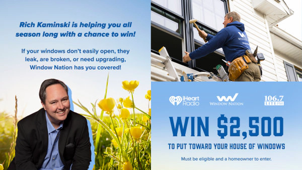 Win $2,500 to put toward your house of windows!