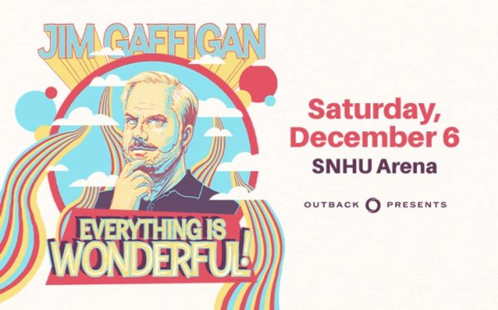 Jim Gaffigan at SNHU Arena