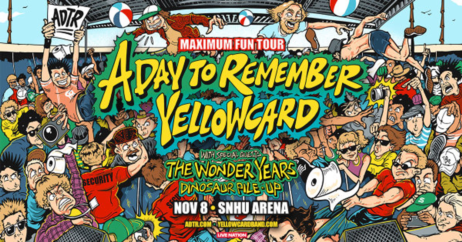 A Day To Remember & Yellowcard at SNHU Arena