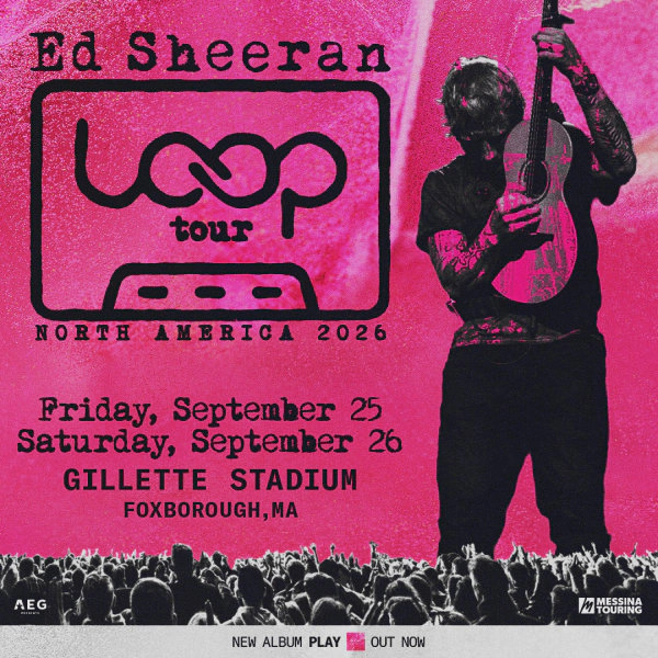 Ed Sheeran at Gillette Stadium