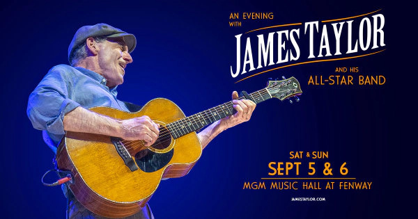 James Taylor at MGM Music Hall at Fenway