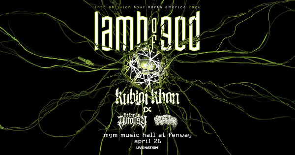 Lamb Of God at MGM Music Hall at Fenway