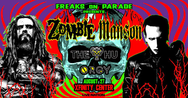 Rob Zombie & Marilyn Manson at Xfinity Center