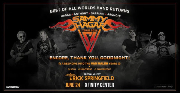 Sammy Hagar at Xfinity Center