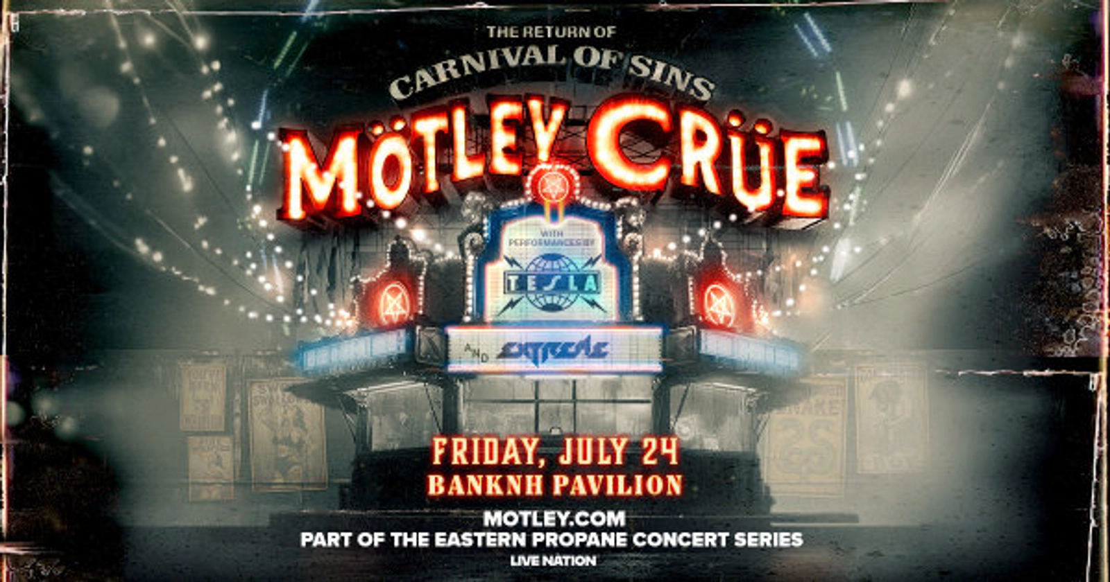 Mötley Crüe at BankNH Pavilion