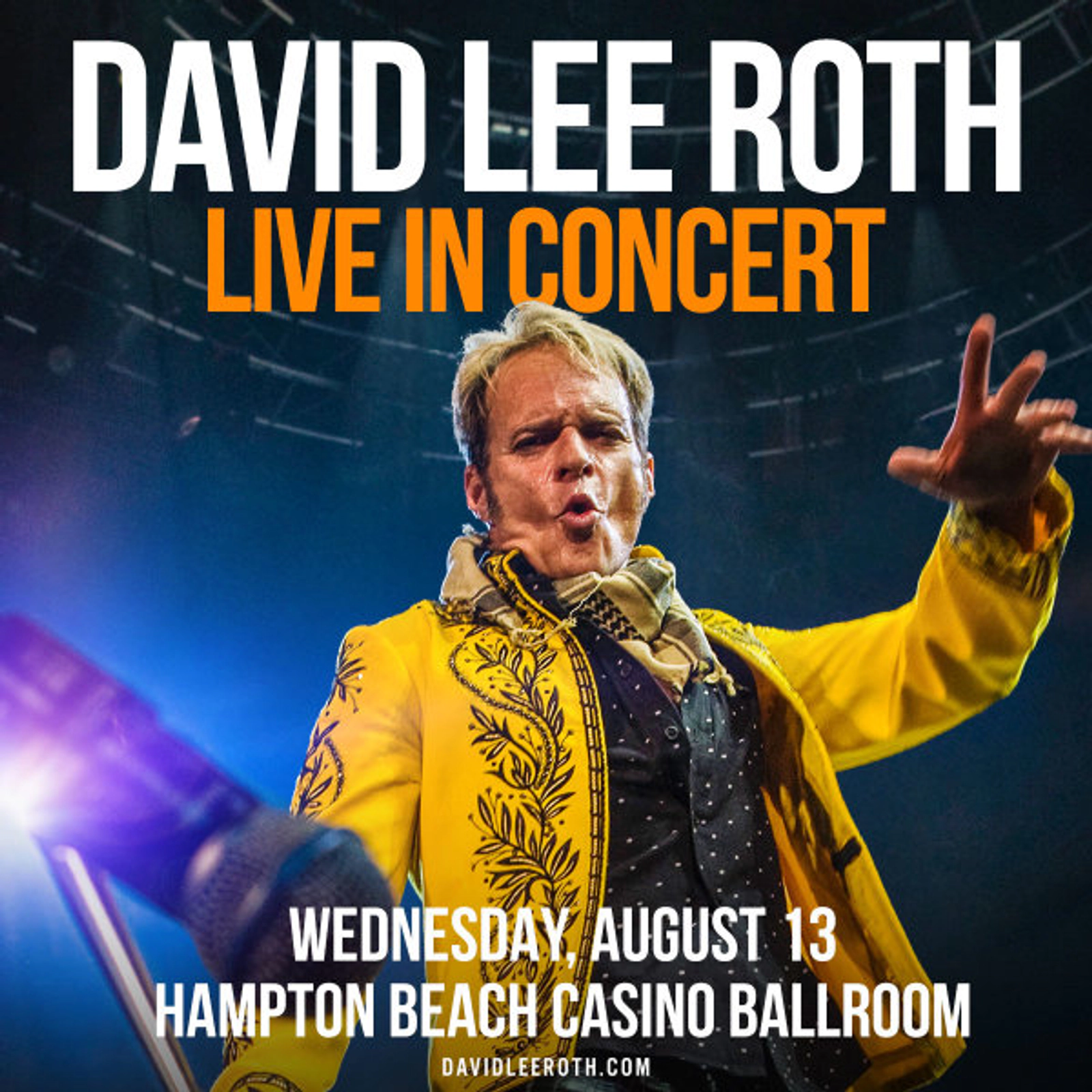 David Lee Roth at Hampton Beach Casino
