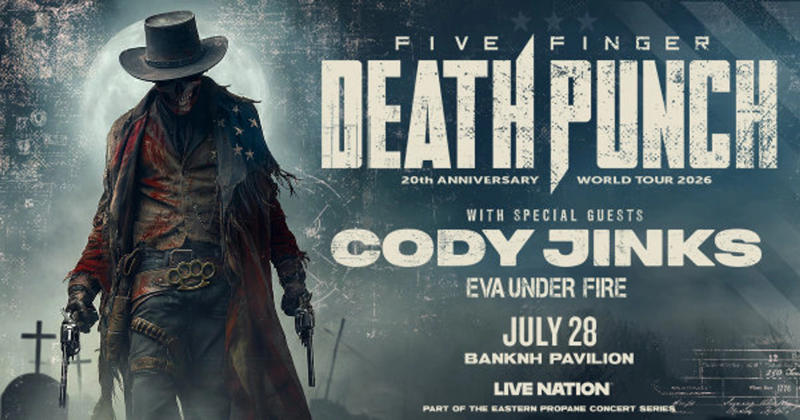 Five Finger Death Punch at BankNH Pavilion