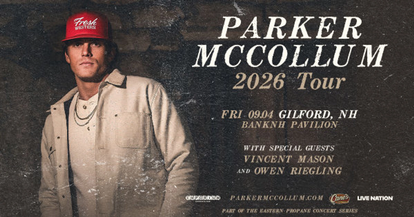 Parker McCollum at BankNH Pavilion