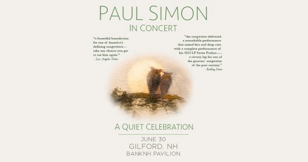 Paul Simon at BankNH Pavilion