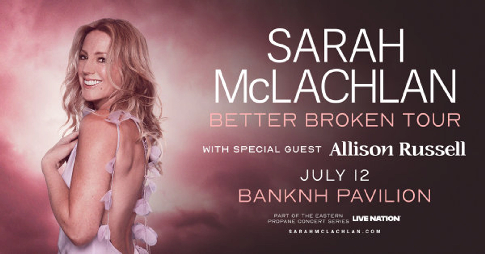 Sarah McLachlan at BankNH Pavilion