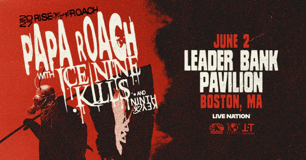 Papa Roach at Leader Bank Pavilion