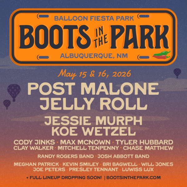 Win Tickets To Boots in the Park ABQ Featuring Post Malone, Jelly Roll, and More!