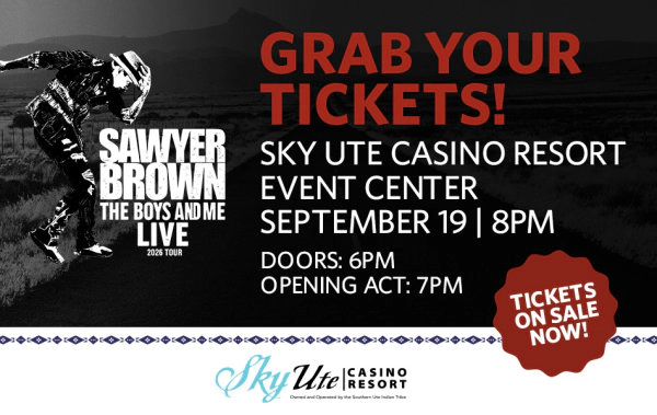 Win tickets to see Sawyer Brown at Sky Ute Casino Resort Event Center!