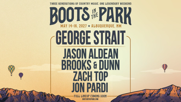 Win 3-Day Passes to Boots in the Park Featuring George Strait & More!