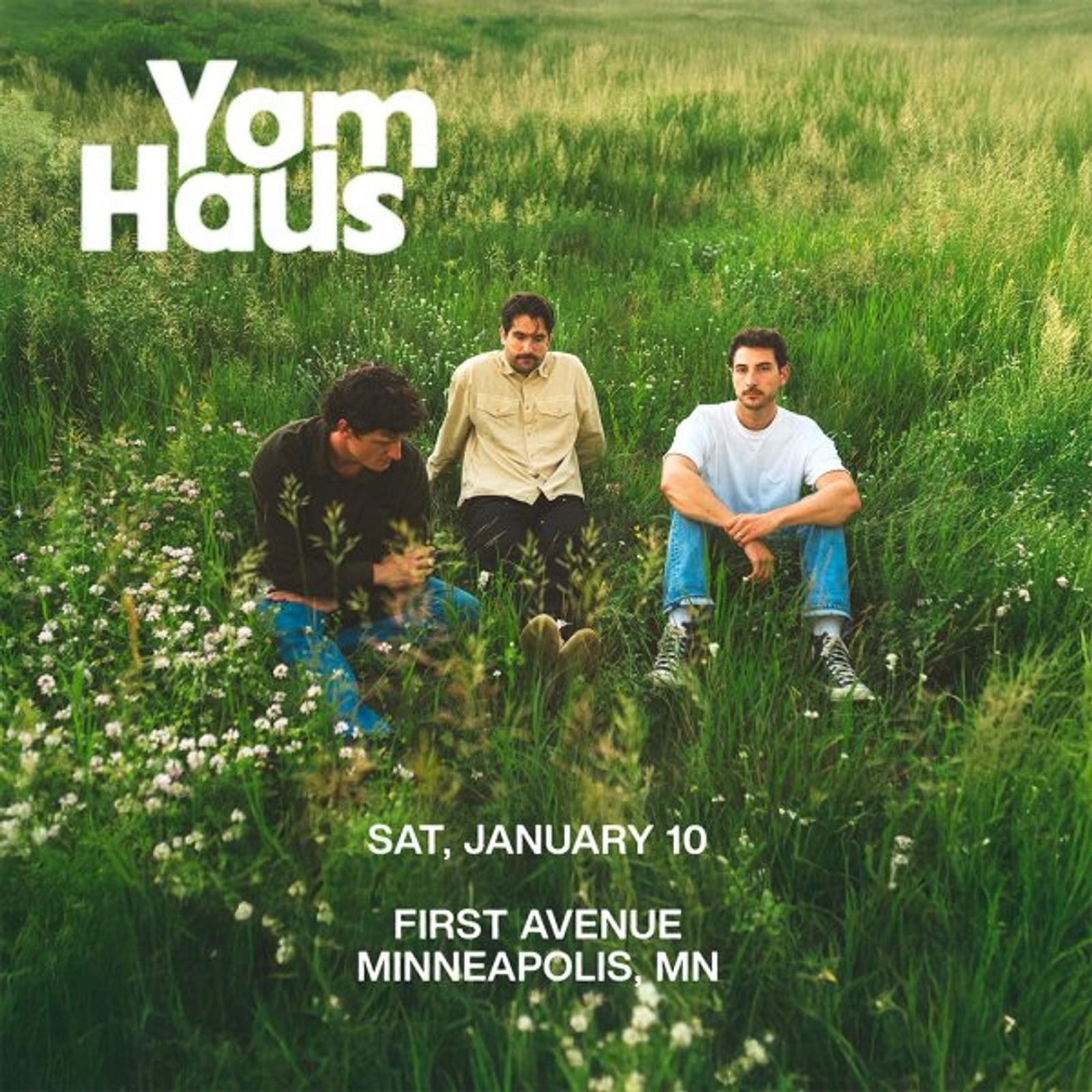 Win 2 tickets to win Yam Haus tickets on Jan 10