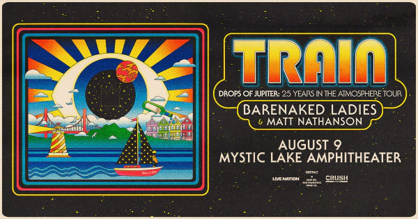 Win Tickets to See Train at Mystic Lake Amphitheater