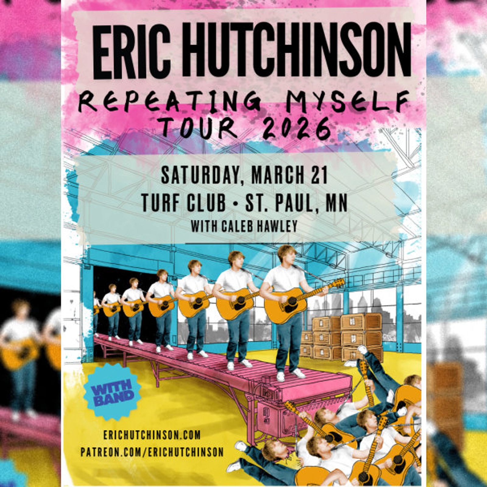 Win 2 tickets to see Eric Hutchinson at Turf Club, March 21st