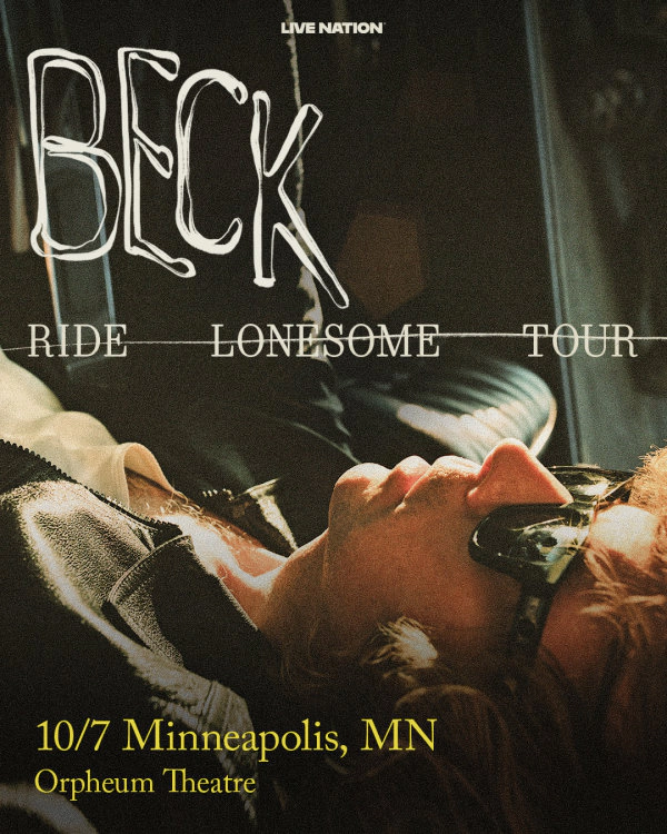 Win 2 tickets to see BECK at The Orpheum Theatre on Oct 7th