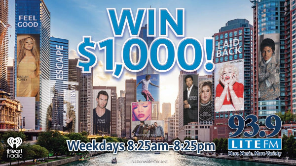 Listen to Win $1,000
