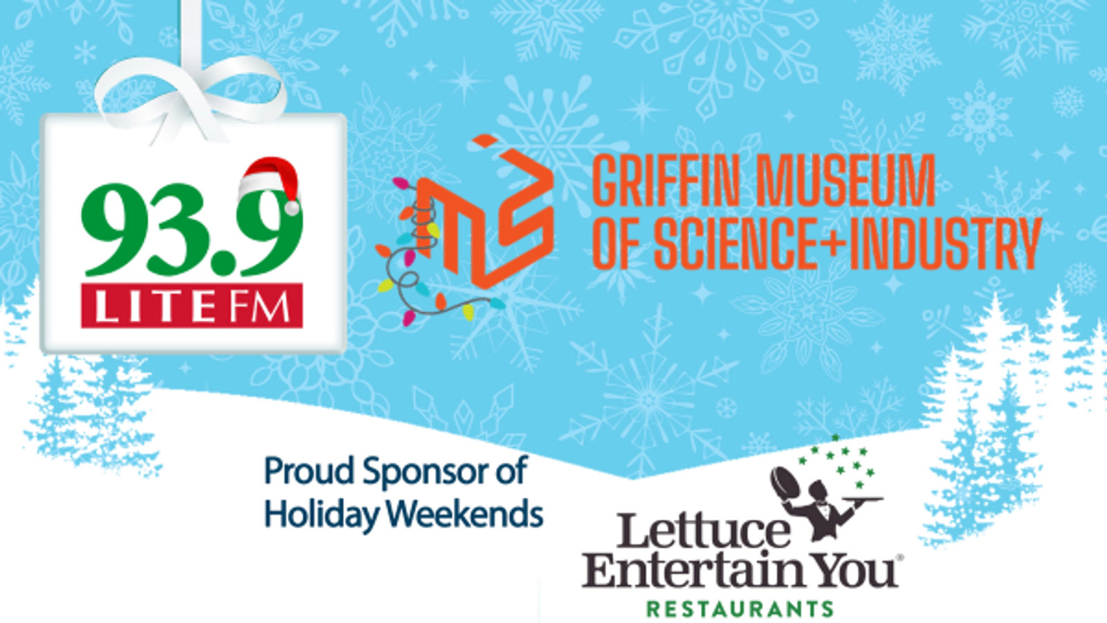 Enter for a chance to win passes to the  Griffin Museum of Science and Industry.